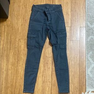 American Eagle Outfitters Navy Cargo Jeggings
